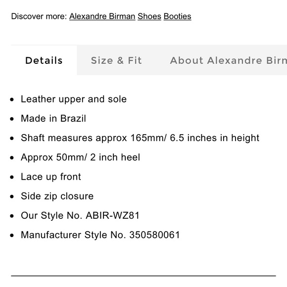 Alexandre Birman Millen White Lace up Leather Booties - Picture 11 of 14